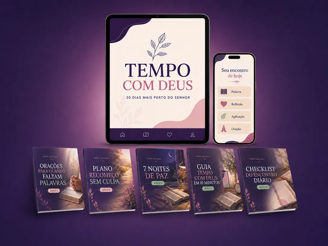 Tempo com Deus — jornada de 30 dias com cinco bônus